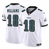 Men & Women & Youth Philadelphia Eagles #18 Avery Williams White 2024 New F.U.S.E. Vapor Untouchable Limited Stitched Jersey,baseball caps,new era cap wholesale,wholesale hats